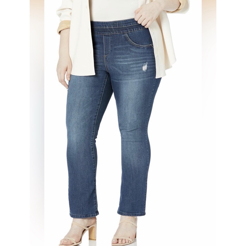 Democracy Ab Solution Pull On Itty Bitty Boot Jean 20W Casual Minimalist